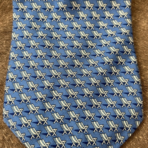 Vineyard Vines Beach Hair Lounger Tie Silk - Picture 2 of 5